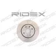 RIDEX 82B0493 - Jeu de 2 disques de frein avant