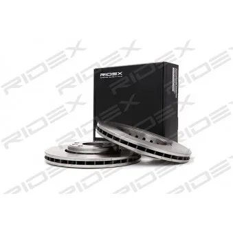 RIDEX 82B0504 - Jeu de 2 disques de frein avant