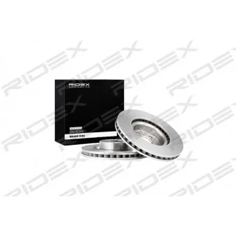 RIDEX 82B0550 - Jeu de 2 disques de frein avant