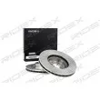 RIDEX 82B0562 - Jeu de 2 disques de frein avant
