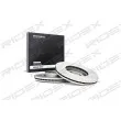 RIDEX 82B0584 - Jeu de 2 disques de frein avant