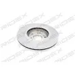 RIDEX 82B0584 - Jeu de 2 disques de frein avant