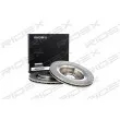 RIDEX 82B0591 - Jeu de 2 disques de frein arrière