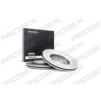 RIDEX 82B0603 - Jeu de 2 disques de frein arrière