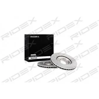 RIDEX 82B0616 - Jeu de 2 disques de frein avant