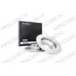 RIDEX 82B0617 - Jeu de 2 disques de frein arrière