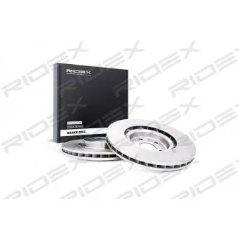 Jeu de 2 disques de frein avant RIDEX OEM 8K0615301B