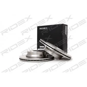 RIDEX 82B0636 - Jeu de 2 disques de frein arrière