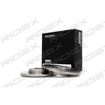 RIDEX 82B0655 - Jeu de 2 disques de frein avant