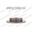 RIDEX 82B0681 - Jeu de 2 disques de frein arrière