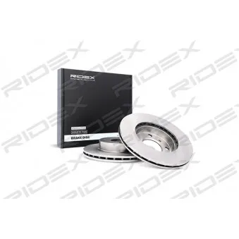 Jeu de 2 disques de frein avant RIDEX OEM MB699283