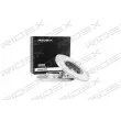 RIDEX 82B0715 - Jeu de 2 disques de frein avant