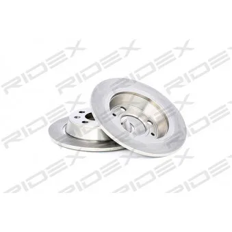 Jeu de 2 disques de frein arrière RIDEX OEM 8970717
