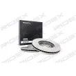 RIDEX 82B0752 - Jeu de 2 disques de frein avant