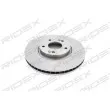 RIDEX 82B0752 - Jeu de 2 disques de frein avant