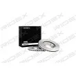 RIDEX 82B0785 - Jeu de 2 disques de frein avant