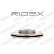 RIDEX 82B0888 - Jeu de 2 disques de frein avant