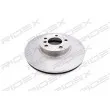 RIDEX 82B0899 - Jeu de 2 disques de frein avant