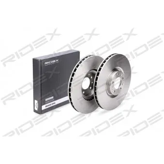Jeu de 2 disques de frein avant RIDEX OEM 424988