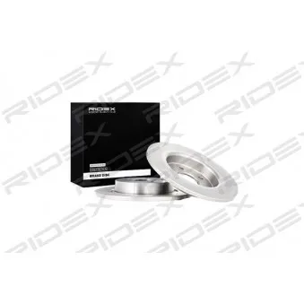 RIDEX 82B1289 - Jeu de 2 disques de frein arrière