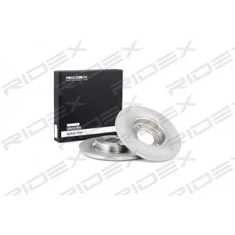Jeu de 2 disques de frein arrière RIDEX OEM 1609582880