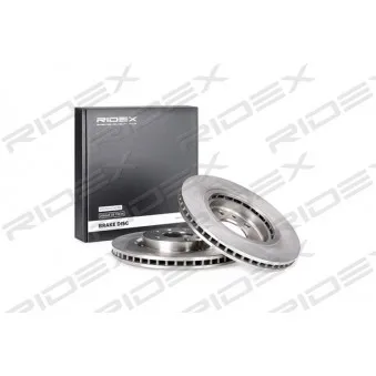 RIDEX 82B1312 - Jeu de 2 disques de frein avant