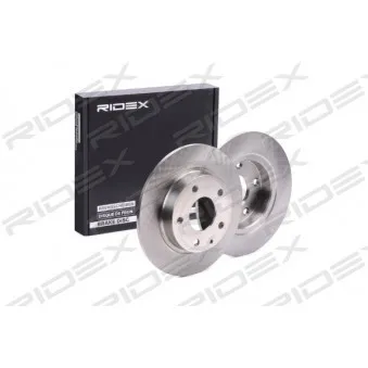 Jeu de 2 disques de frein arrière RIDEX OEM B45G26251A