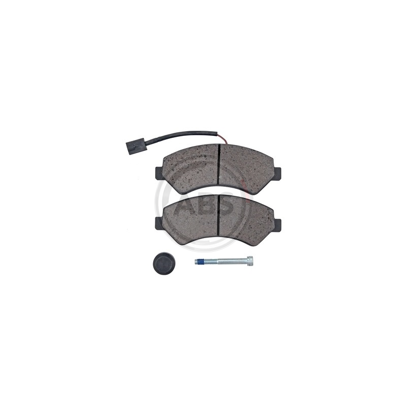 Plaquettes De Frein Avant Pour Suzuki Burgman 125 (2014-2021) - Kit De 2 - Semi-métalliques - Dimensions 96,7x42x9 Mm