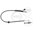 Câble flexible de commande de compteur A.B.S. [K43103]