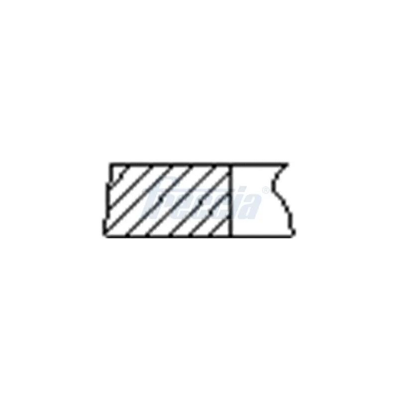 Jeu de segments de pistons FRECCIA FR10-114200 - Visuel 1