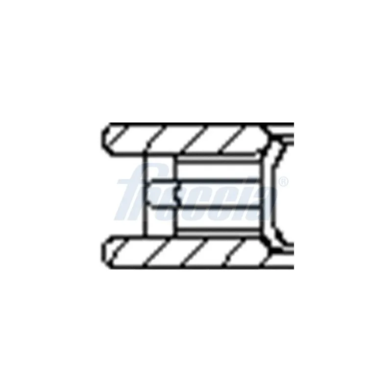 Jeu de segments de pistons FRECCIA FR10-968950 - Visuel 1