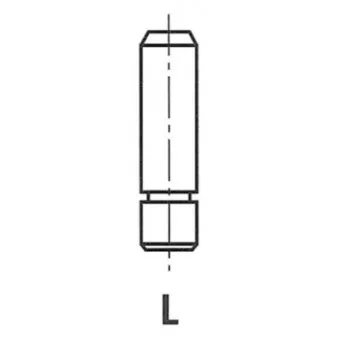 Guide de soupape FRECCIA G11322 pour VAN HOOL A-Serie A 330 - 310cv