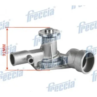 Pompe à eau FRECCIA WP0105 pour OPEL CORSA 1.2 - 45cv