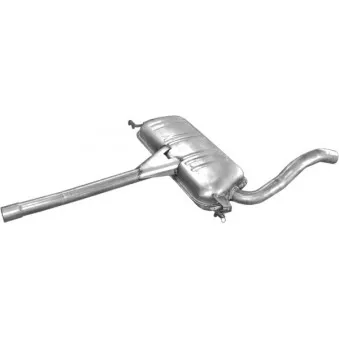 Silencieux central POLMO 01.21 pour AUDI A4 2.6 - 150cv