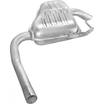 Silencieux arrière POLMO 08.236