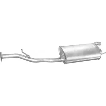 Silencieux arrière POLMO 09.32