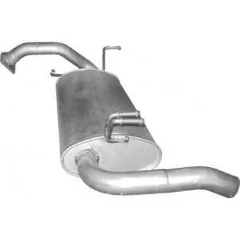 Silencieux arrière POLMO 14.152