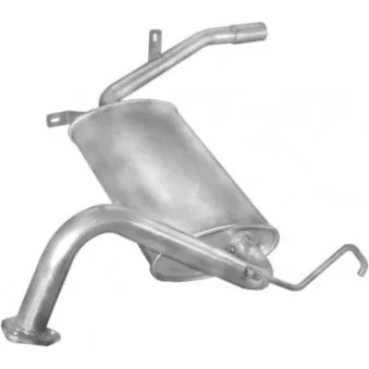 Silencieux arrière POLMO 14.21