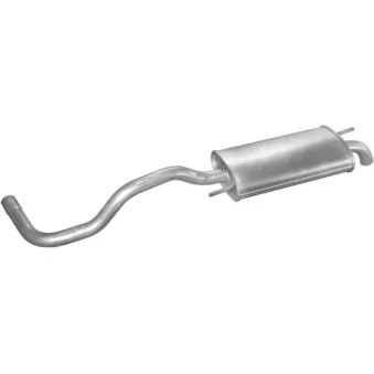 Silencieux arrière POLMO 23.72