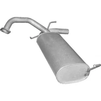 Tuyau d'échappement POLMO OEM 1419072F00