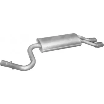 Silencieux arrière POLMO 45.25