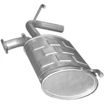 Silencieux arrière POLMO 46.10