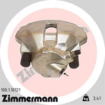 Étrier de frein avant gauche ZIMMERMANN OEM 8D0615123A