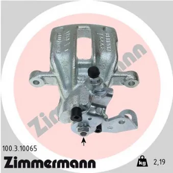 ZIMMERMANN 100.3.10065 - Étrier de frein arrière gauche