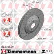 ZIMMERMANN 100.3369.70 - Jeu de 2 disques de frein avant