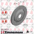 ZIMMERMANN 100.3388.70 - Jeu de 2 disques de frein arrière