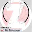 ZIMMERMANN 10990.102.4 - Jeu de mâchoires de frein
