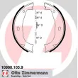 ZIMMERMANN 10990.105.9 - Jeu de mâchoires de frein, frein de stationnement