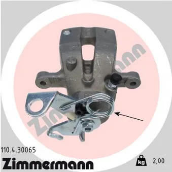 Étrier de frein arrière droit ZIMMERMANN OEM 77364540