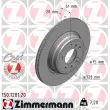 ZIMMERMANN 150.1281.20 - Disque de frein arrière gauche